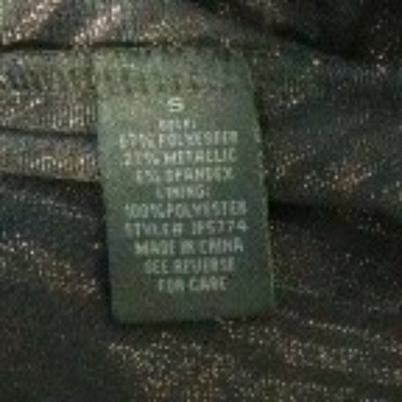 Unique Vintage Gold and Black Jumpsuit. Size Small & Medium& Large New.With Tags - Picture 8 of 11